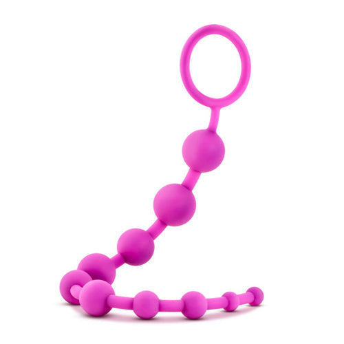 LUXE SILICONE 10 BEADS PINK - BN11000