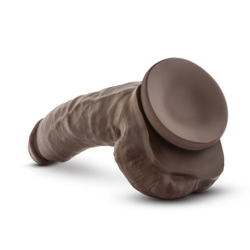 DR SKIN MR MAYOR 9 DILDO W/ SUCTION CUP CHOCOLATE " - BN15466