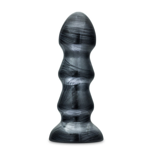 JET BLACK JACK CARBON METALLIC BLACK ANAL PLUG - BN15825