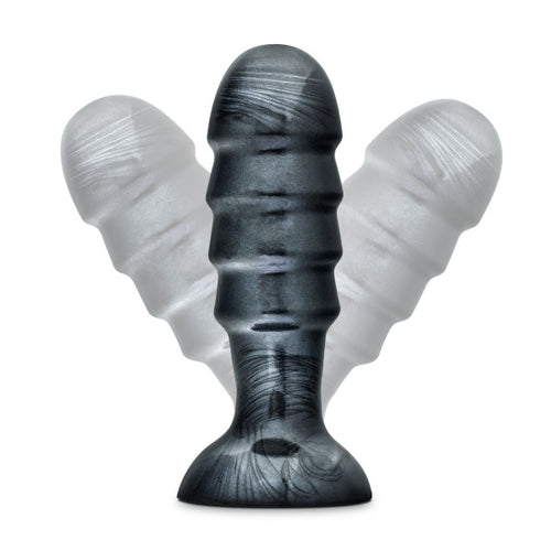 JET BRUISER CARBON METALLIC BLACK BUTT PLUG - BN15835