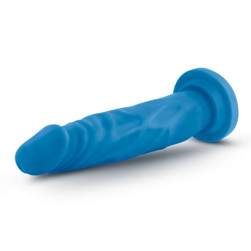 NEO 7.5 DUAL DENSITY COCK NEON BLUE " - BN29112
