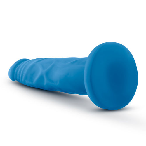 NEO 7.5 DUAL DENSITY COCK NEON BLUE " - BN29112