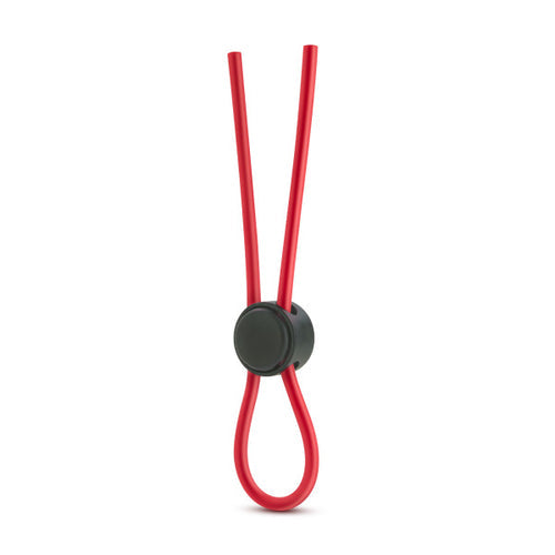 STAY HARD SILICONE LOOP COCK RING RED - BN31098