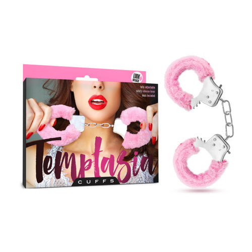 TEMPTASIA FURRY PINK CUFFS - BN55410
