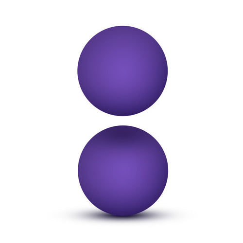 LUXE DOUBLE O KEGEL BALLS 1.3 OZ PURPLE - BN56401