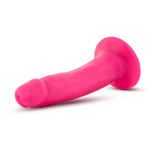 NEO 5.5 DUAL DENSITY COCK NEON PINK " - BN59500