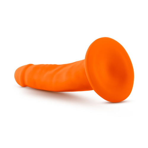 NEO 5.5 DUAL DENSITY COCK NEON ORANGE " - BN59519