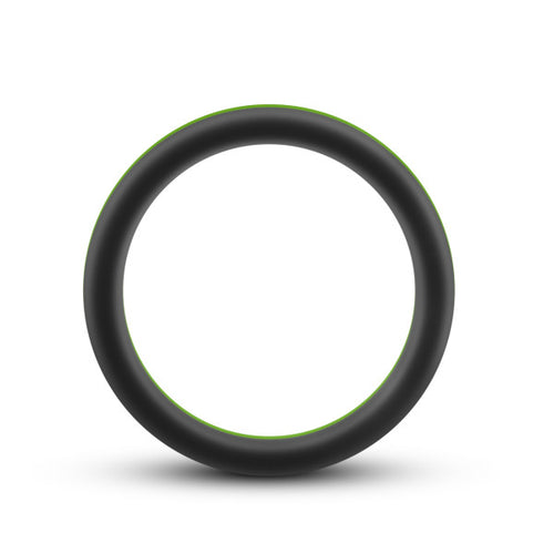 PERFORMANCE SILICONE GO PRO COCK RING BLACK/GREEN/BLACK - BN91122
