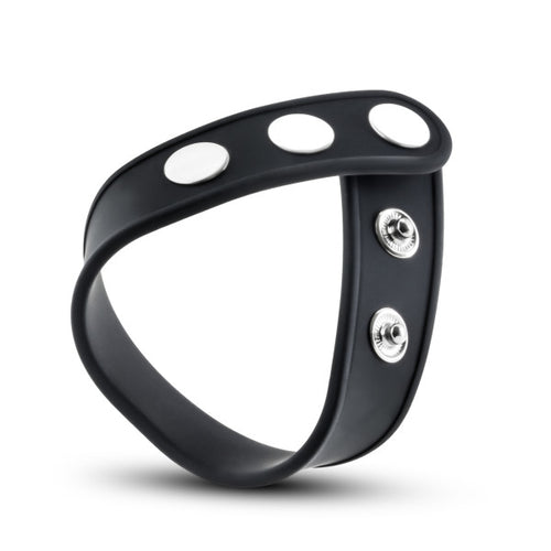 PERFORMANCE VS5 SILICONE 3 SNAP COCK STRAP BLACK - BN91705
