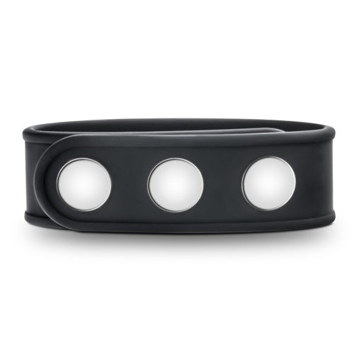 PERFORMANCE VS5 SILICONE 3 SNAP COCK STRAP BLACK - BN91705