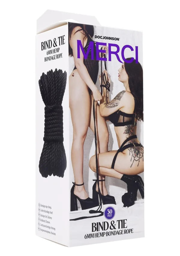 MERCI BIND & TIE 30FT BLCK