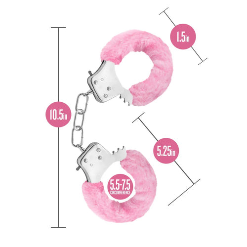 TEMPTASIA BEGINNER CUFFS PINK - BN55600