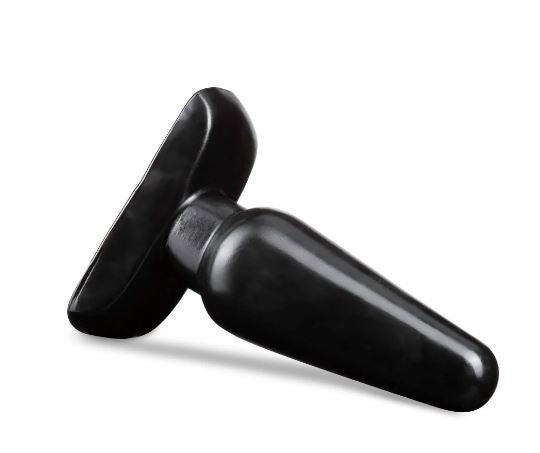 ANAL ADVENTURES BASIC ANAL PLUG - MEDIUM - BLACK - BN18715