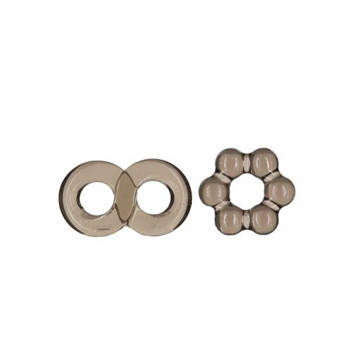 GOT BIG DICK 2PK RINGS SMOKE - BMS19211