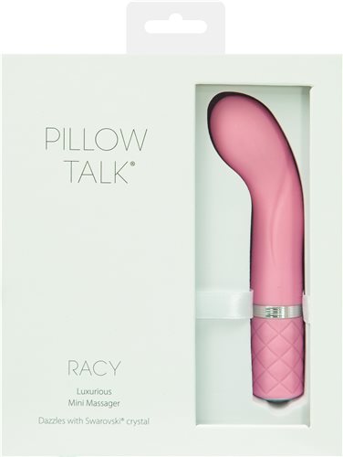 PILLOW TALK RACY VIBE W/ SWAROVSKI CRYSTAL PINK - BMS26916