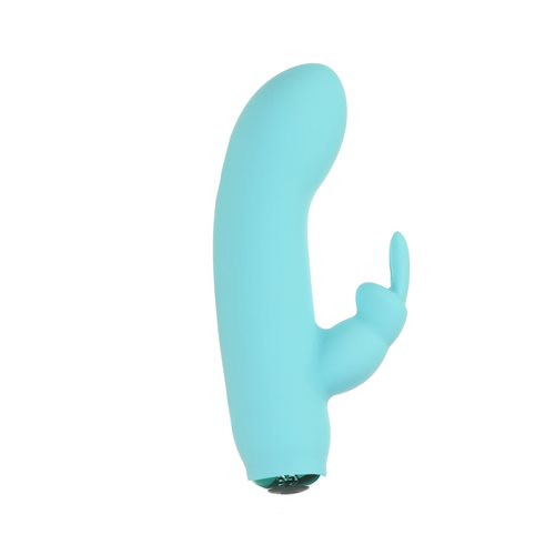 POWER BULLET ALICES BUNNY 4IN 10 FUNCTION BULLET TEAL - BMS56319