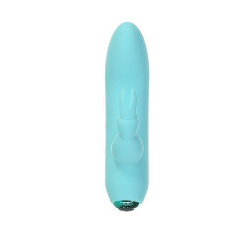 POWER BULLET ALICES BUNNY 4IN 10 FUNCTION BULLET TEAL - BMS56319