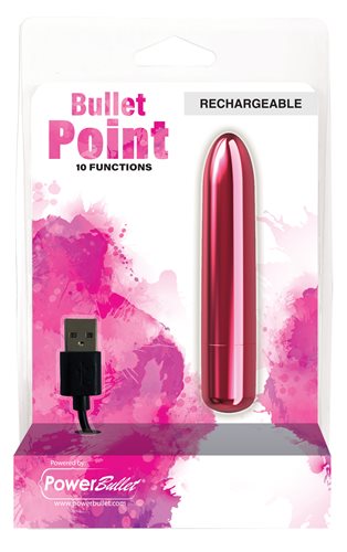 POWER BULLET 4 BULLET POINT 10 FUNCTION BULLET PINK " - BMS56516