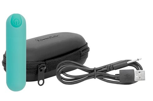 POWER BULLET ESSENTIAL 3.5IN RECHARGEABLE TEAL - BMS57193