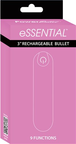 POWER BULLET ESSENTIAL 3.5IN RECHARGEABLE PINK - BMS57163
