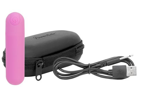POWER BULLET ESSENTIAL 3.5IN RECHARGEABLE PINK - BMS57163