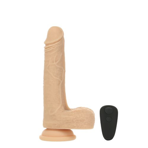 NAKED ADDICTION 7.5 THE FREAK VIBRATING ROTATING & DONG THRUSTING VANILLA" - BMS88525
