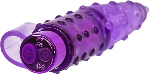 RECHARGEABLE FRISKY FINGER MASSAGER PURPLE - BMS99115