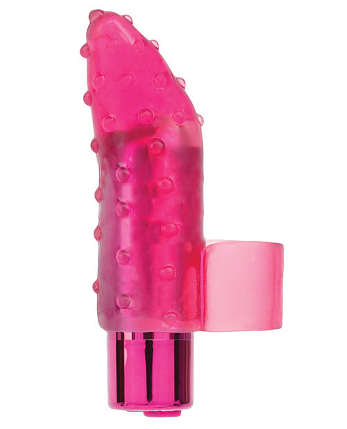 RECHARGEABLE FRISKY FINGER MASSAGER PINK - BMS99116