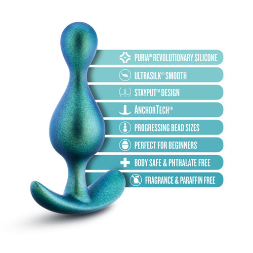 ANAL ADVENTURES MATRIX PHOTON PLUG NEPTUNE TEAL - BN10482