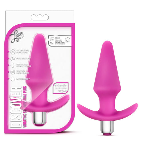 LUXE DISCOVER FUSCHIA ANAL PLUG - BN10580