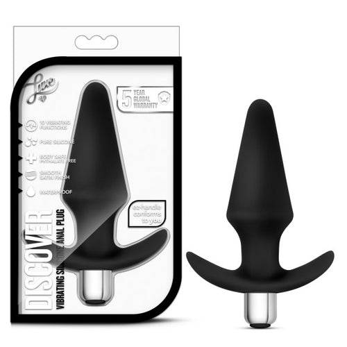 LUXE DISCOVER BLACK ANAL PLUG - BN10585