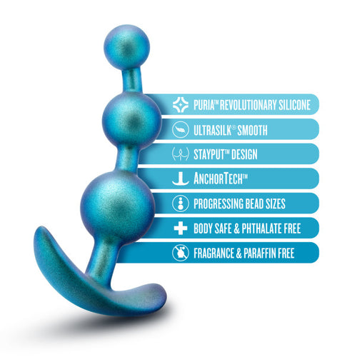 ANAL ADVENTURES MATRIX GAMMA PLUG NEPTUNE TEAL - BN10692