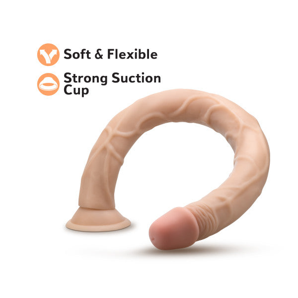 DR SKIN 19IN DILDO BEIGE - BN15063