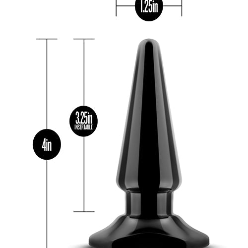 ANAL ADVENTURES EASY PLUG BLACK - BN24125