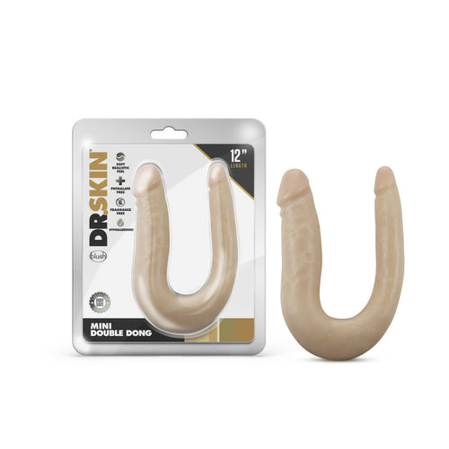 DR SKIN MINI DOUBLE DONG VANILLA - BN34203