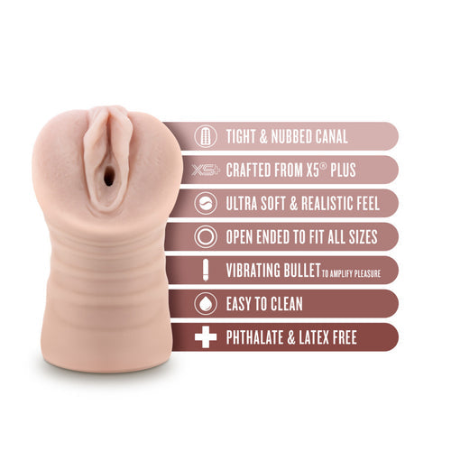 ENLUST AYUMI VIBRATING STROKER BEIGE - BN73413