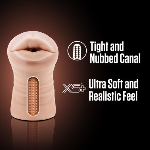 ENLUST NICOLE VIBRATING STROKER BEIGE - BN73543