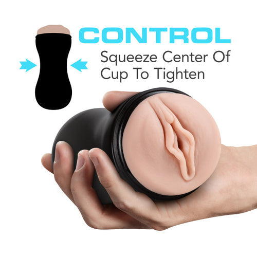 M FOR MEN SOFT & WET SELF LUBRICATING STROKER CUP VANILLA - BN84003