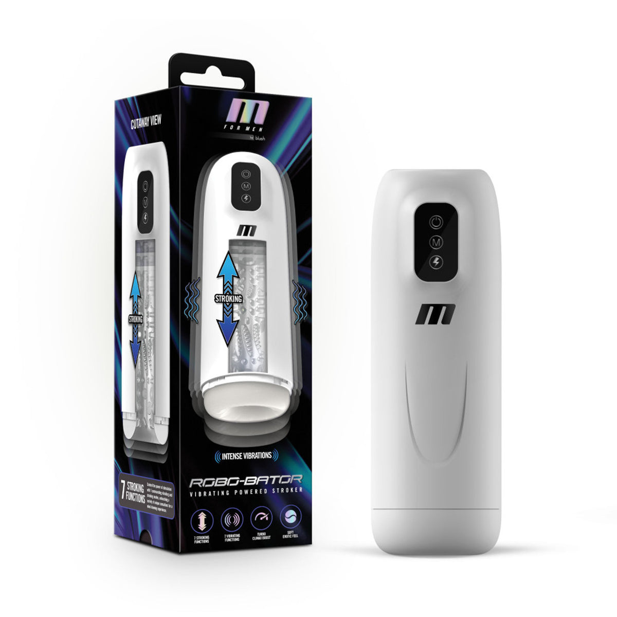M FOR MEN ROBO-BATOR WHITE - BN85604