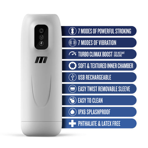 M FOR MEN ROBO-BATOR WHITE - BN85604