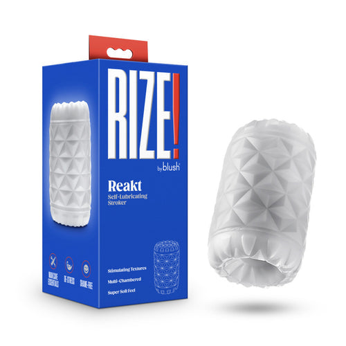 RIZE REAKT SELF LUBRICATING STROKER WHITE - BN88804