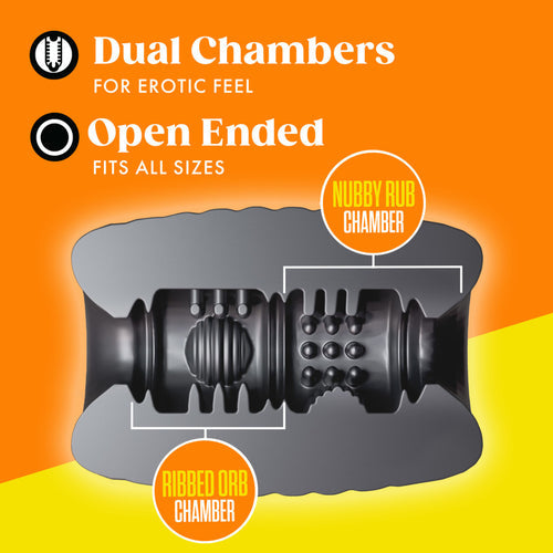 RIZE GRASP SELF LUBRICATING STROKER BLACK - BN88832