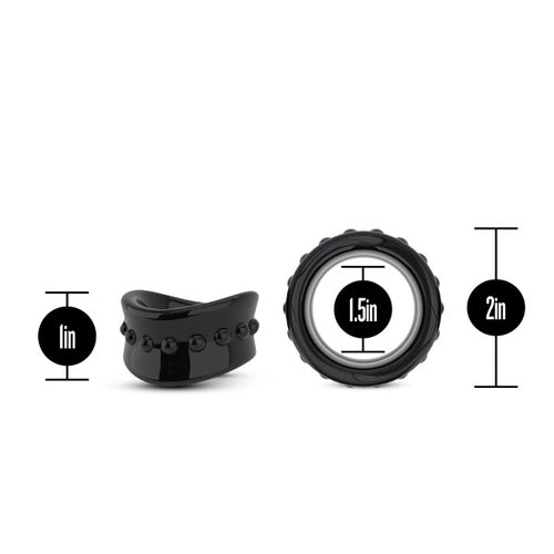 STAY HARD BEEF BALL STRETCHER 1.5IN DIAMETER BLACK - BN93325