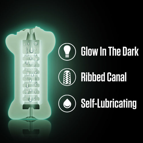 ENLUST TASHA SOFT & WET GLOW IN THE DARK STROKER BEIGE - BN84073