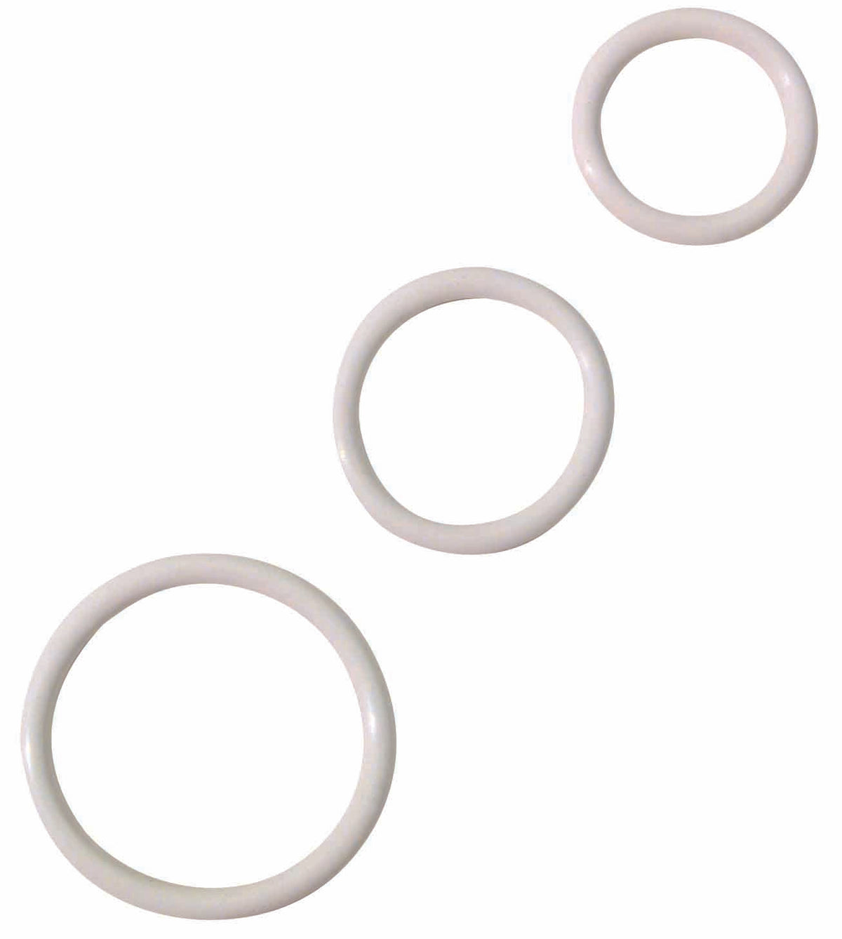SOFT C RING SET WHITE - SPR09
