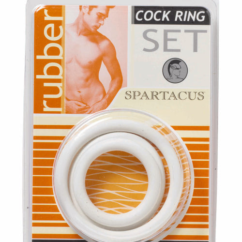 SOFT C RING SET WHITE - SPR09