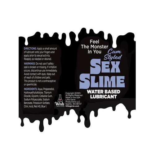 SEX SLIME CUM STYLE PURPLE 2 OZ