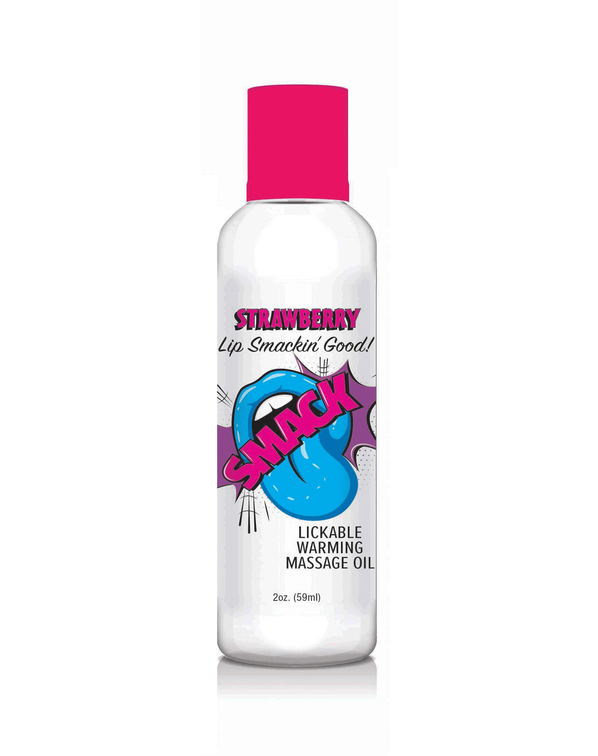 SMACK STRAWBERRY 2 OZ WARMING MASSAGE OIL