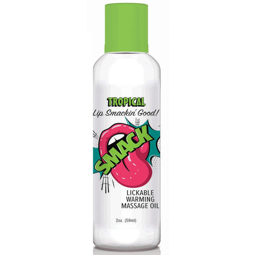 SMACK TROPICAL 2 OZ WARMING MASSAGE OIL