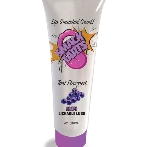 SMACK TARTS LICKABLE LUBE SOUR GRAPE 4 OZ